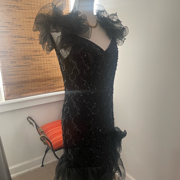 80's SEQUINS DRESS - Picture 10 of 10